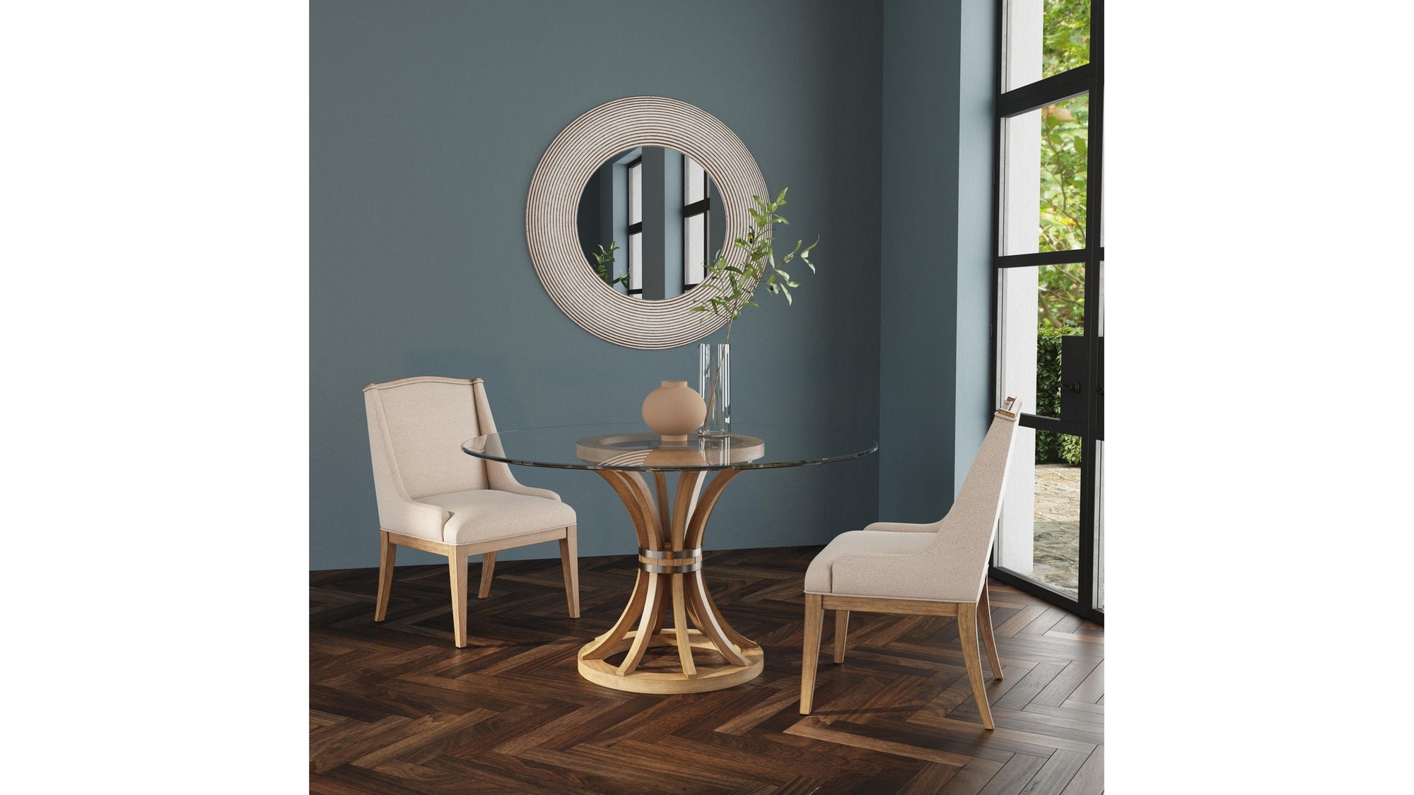 Spin - Wall Mirror - White