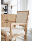 Retreat - Cane Back Arm Chair Set of 2 - Beige