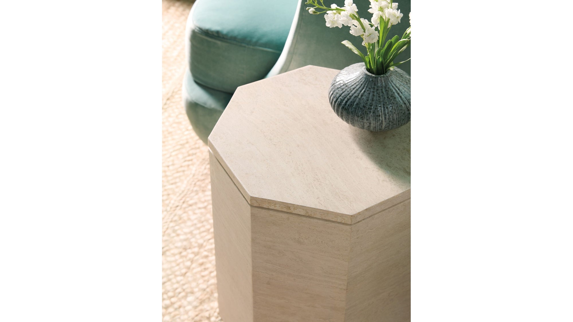 Commerce And Market - Haven Spot Table - Beige