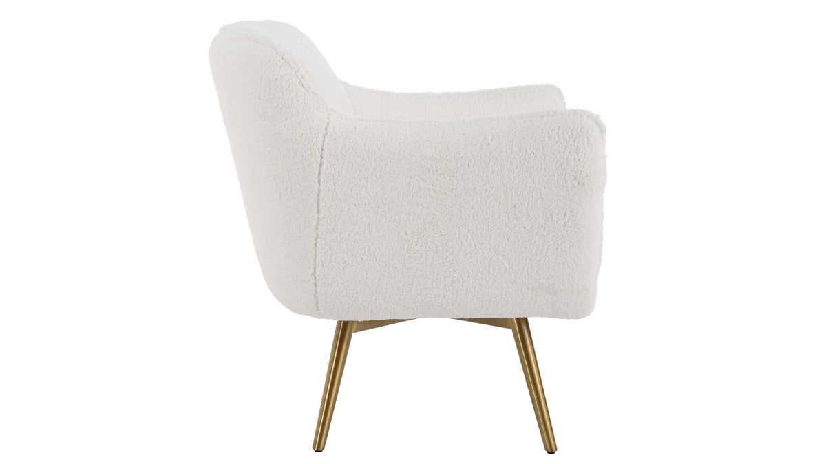 Oasis - White Swivel Chair