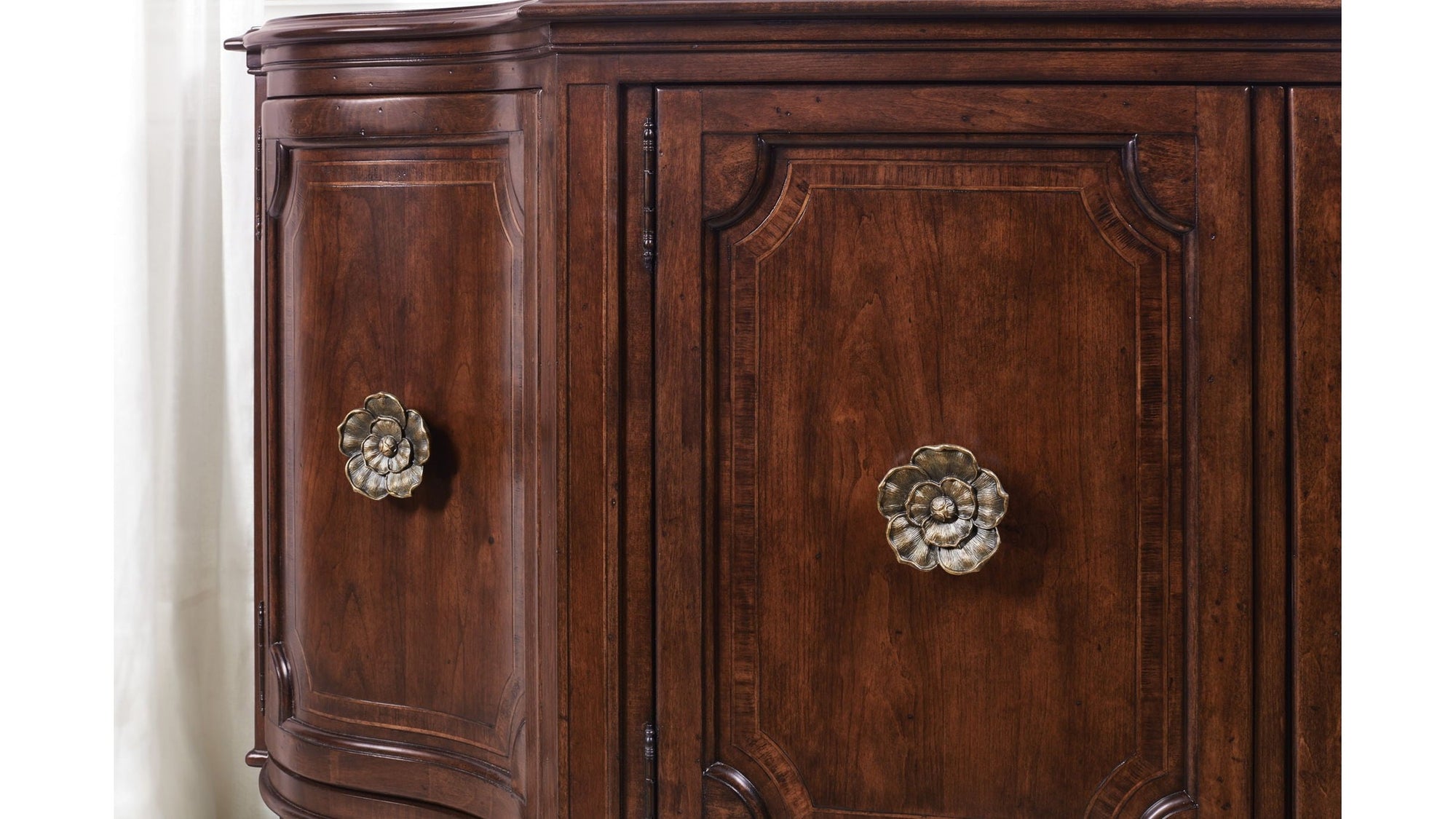 Charleston - Four-Door Buffet - Dark Brown