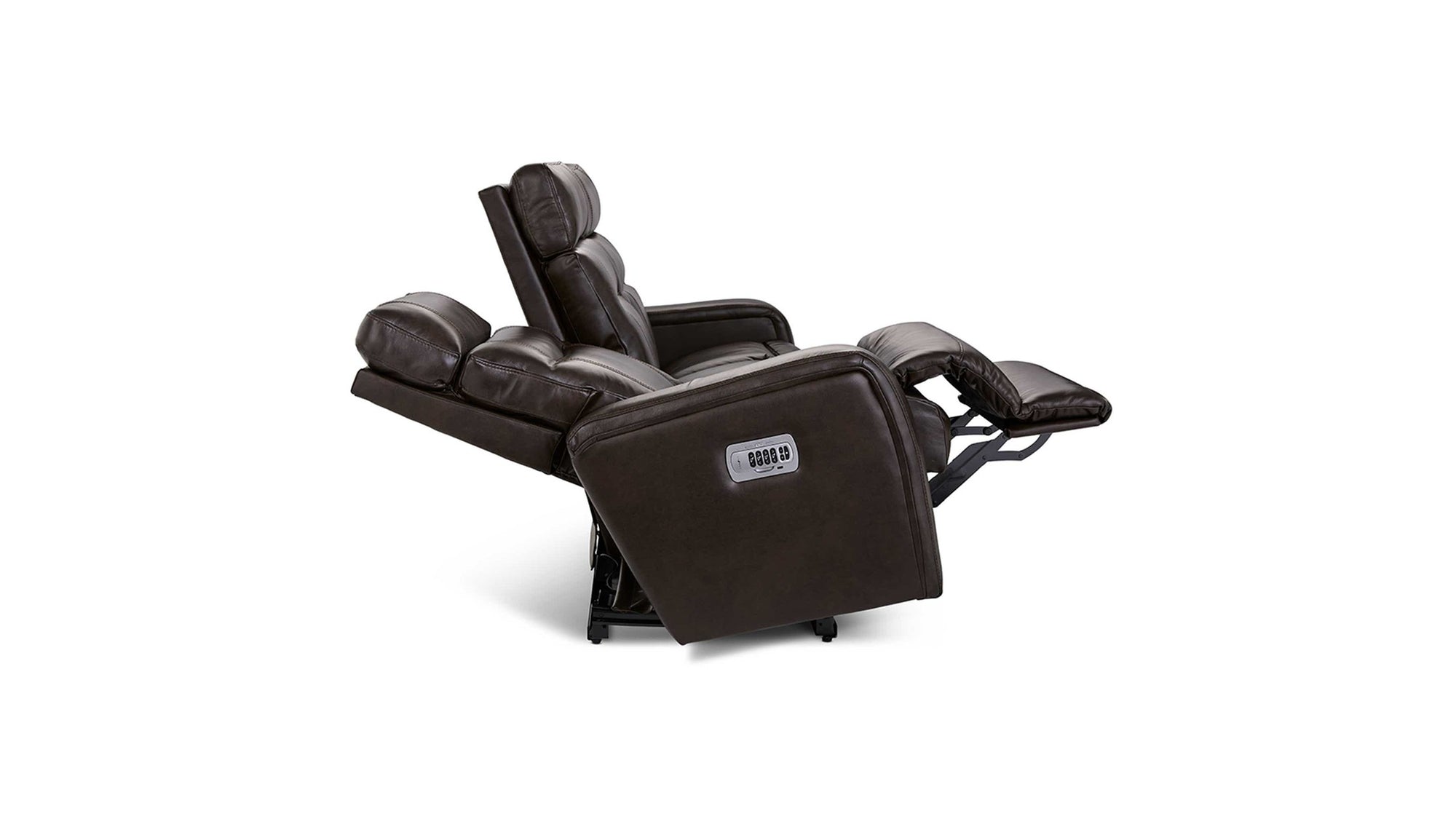 Baron Power Wall Reclining Sofa w/ Headrest & Lumbar
