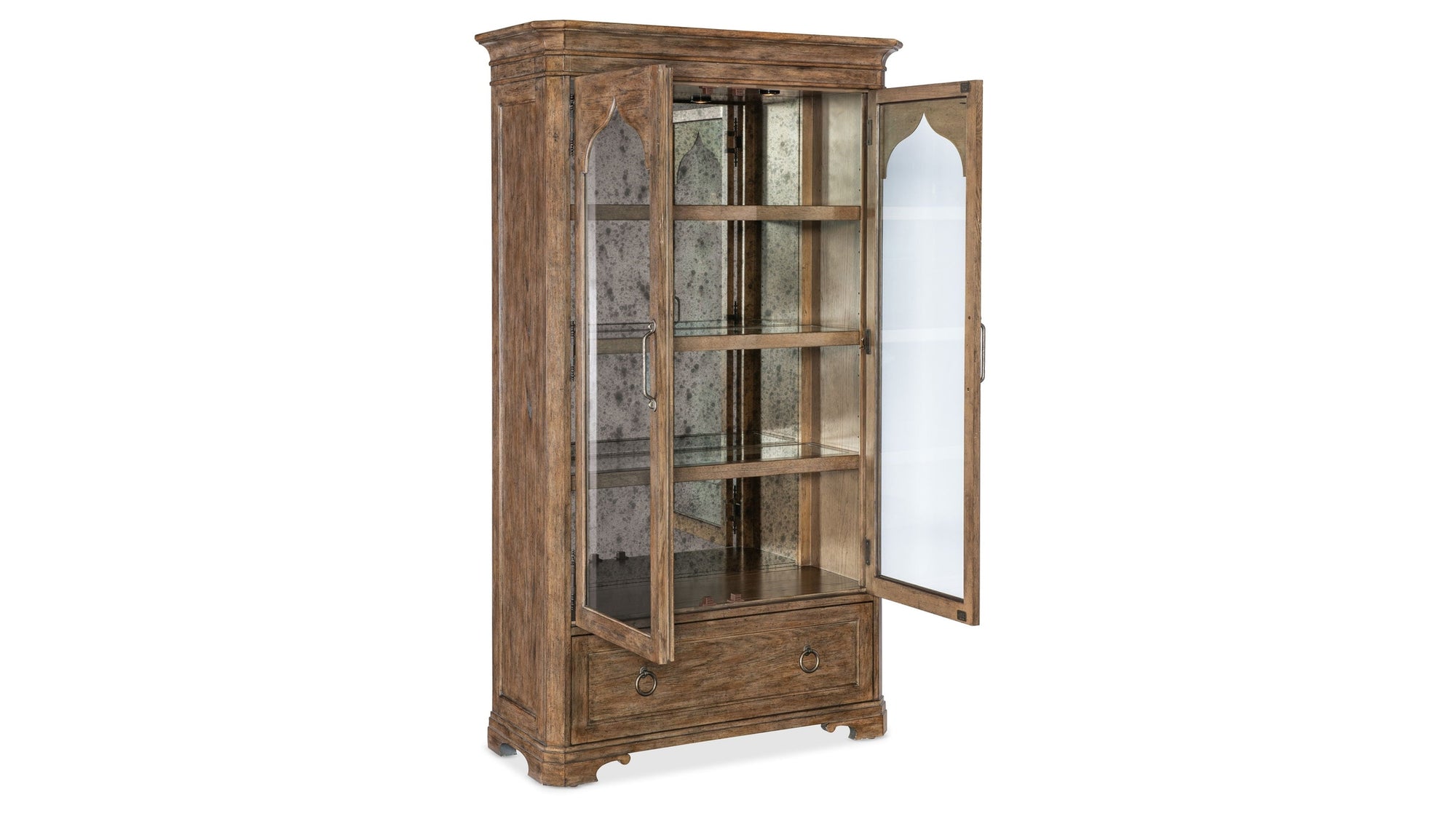 Americana - Display Cabinet - Light Brown