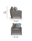 Eleanora - Fabric Chair