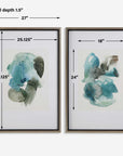 Blueprints - Watercolor Prints Set of 2 - Light Blue