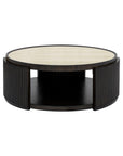 Rivera - Coffee Table - Espresso Oak / Gold