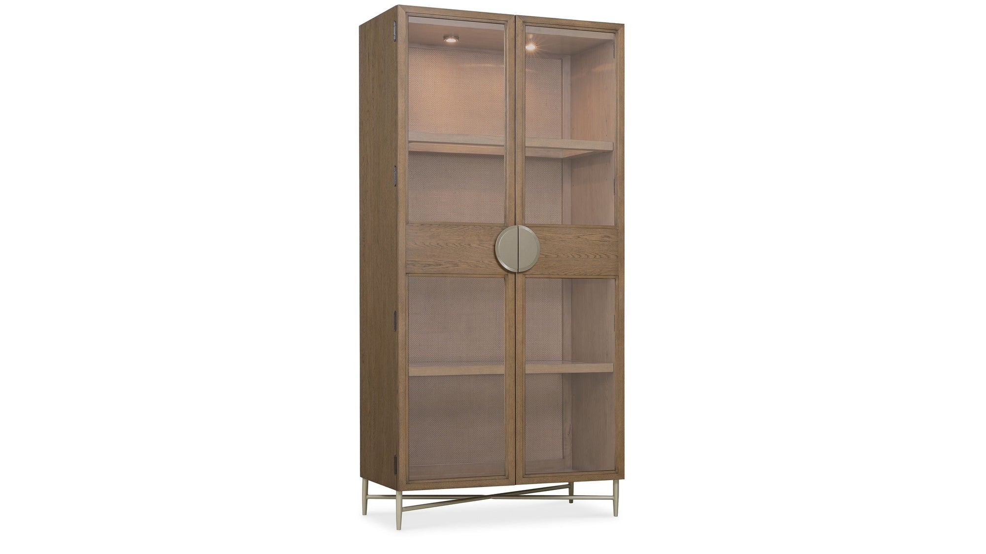 Sonnet - Display Cabinet - Dark Gray