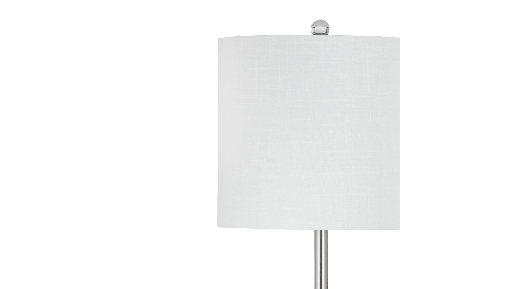 Radiant - Table Lamp - Clear Brushed Silver