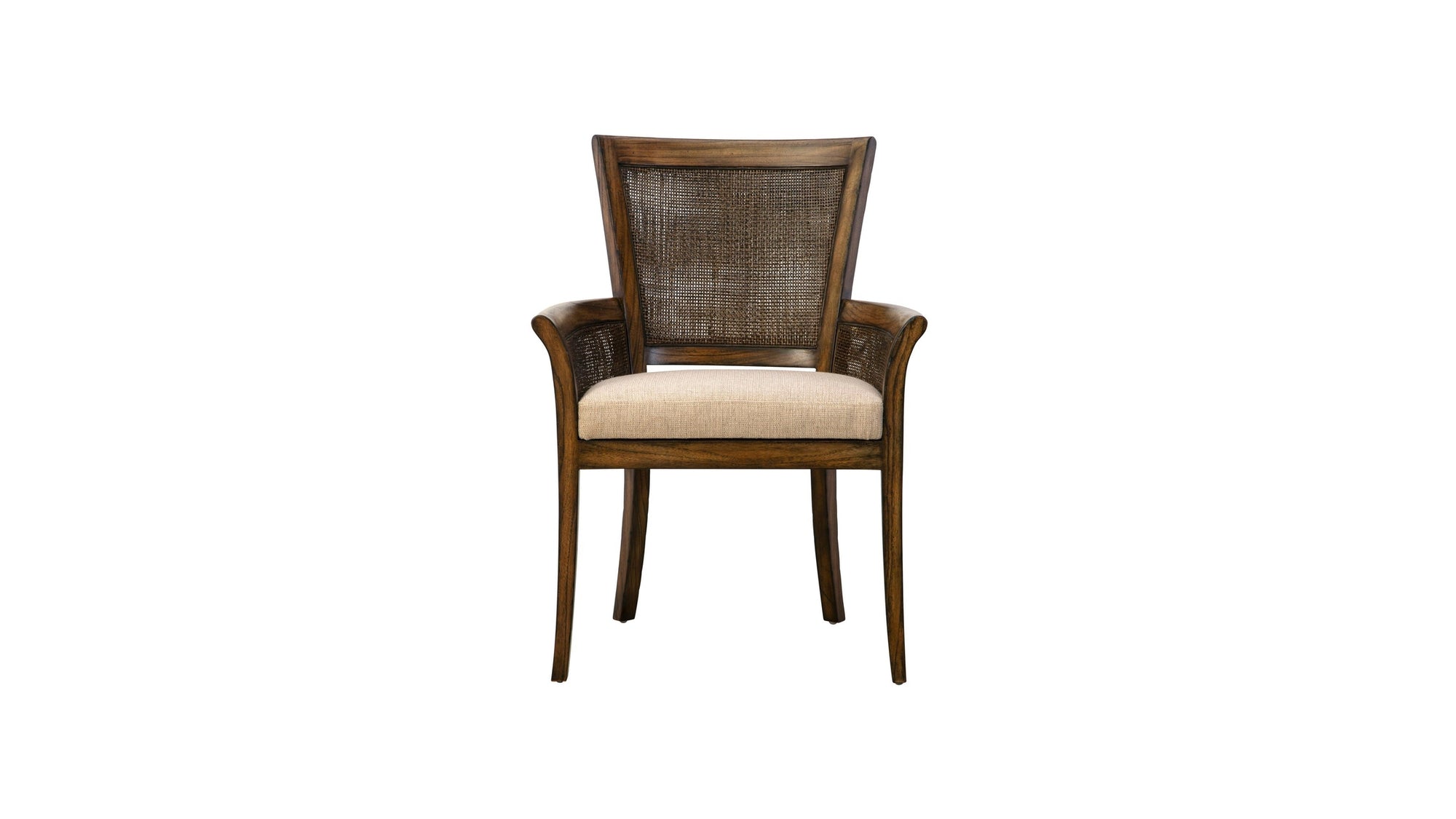 Langley - Arm Chair - Dark Brown