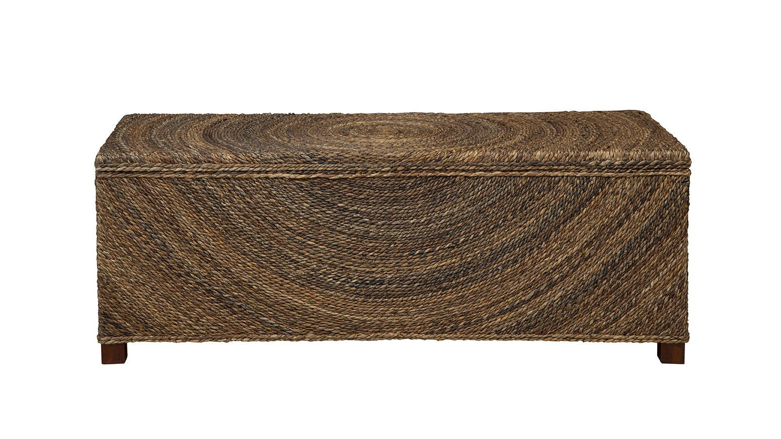 Madura - Storage Bench - Dark Brown