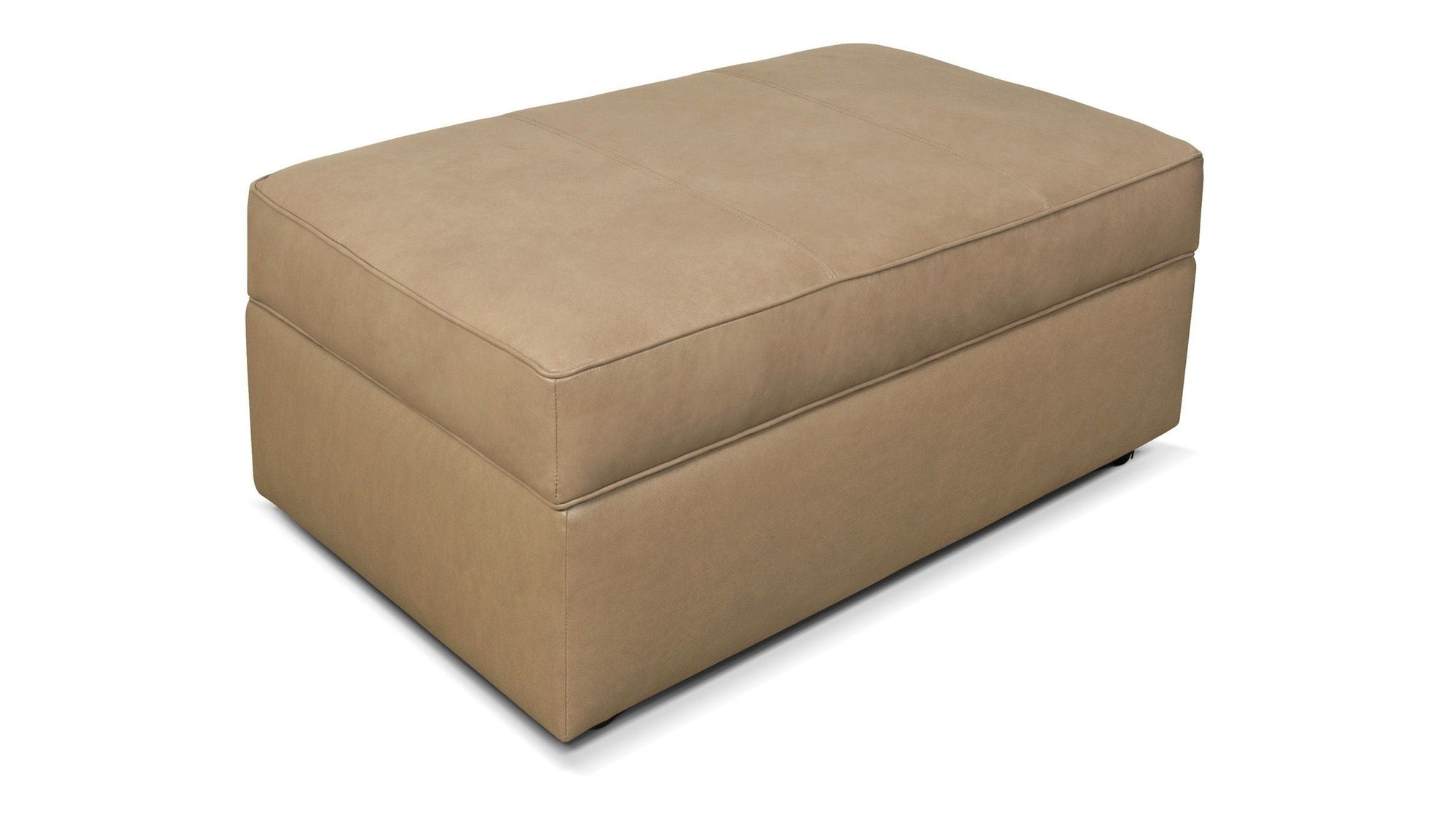 Lachlan - Leather Cocktail Ottoman