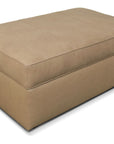 Lachlan - Leather Cocktail Ottoman