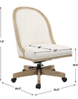 Lithe - Light Oak Desk Chair