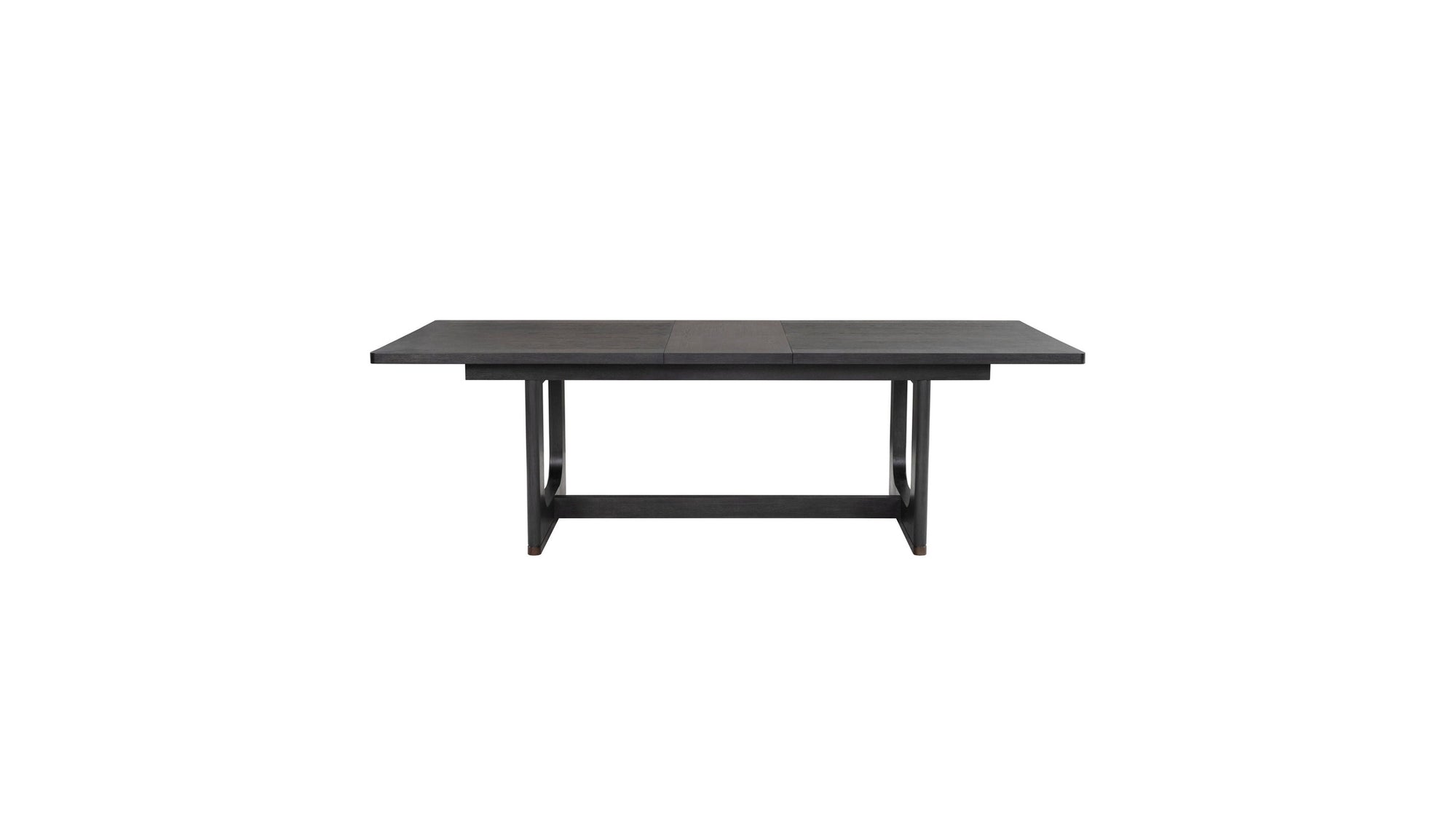 Waterfall - Rectangular Dining Table - Deep Ebony