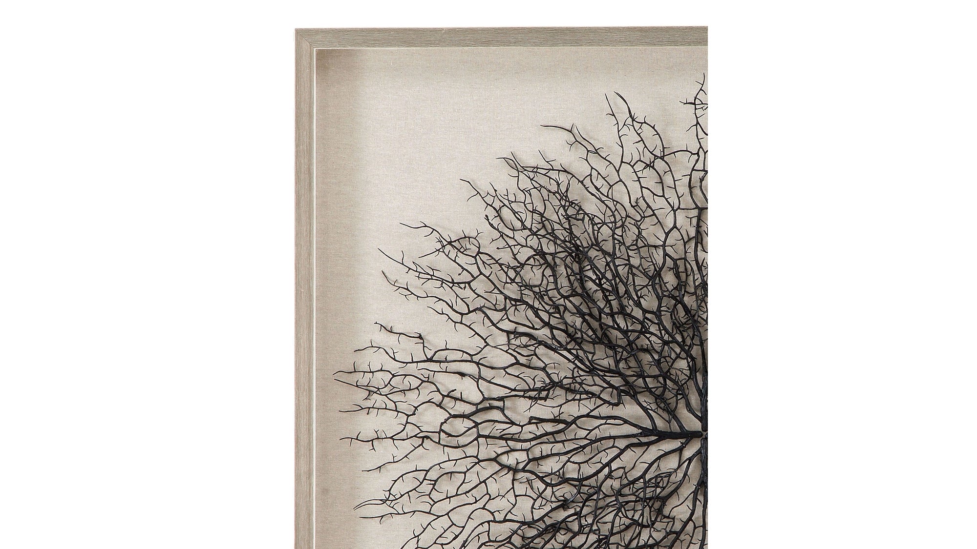 Gracee Canvas Art - Pearl Silver