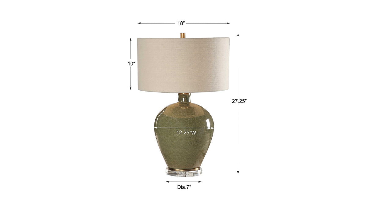 Elva - Table Lamp - Emerald