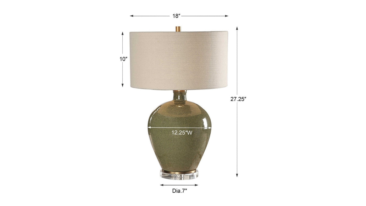 Elva - Table Lamp - Emerald