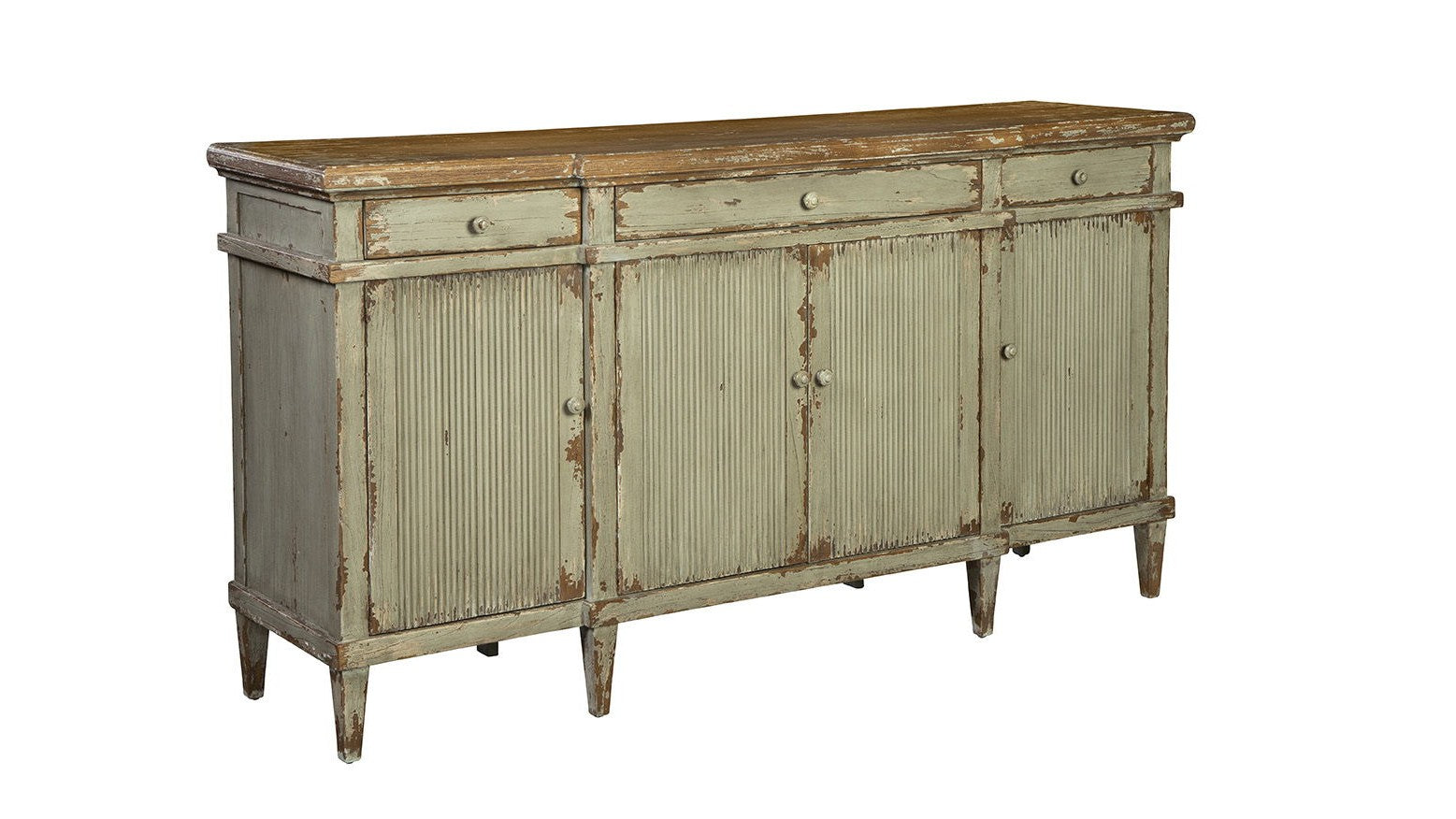 Kentwood - Sideboard - Light Brown / Green