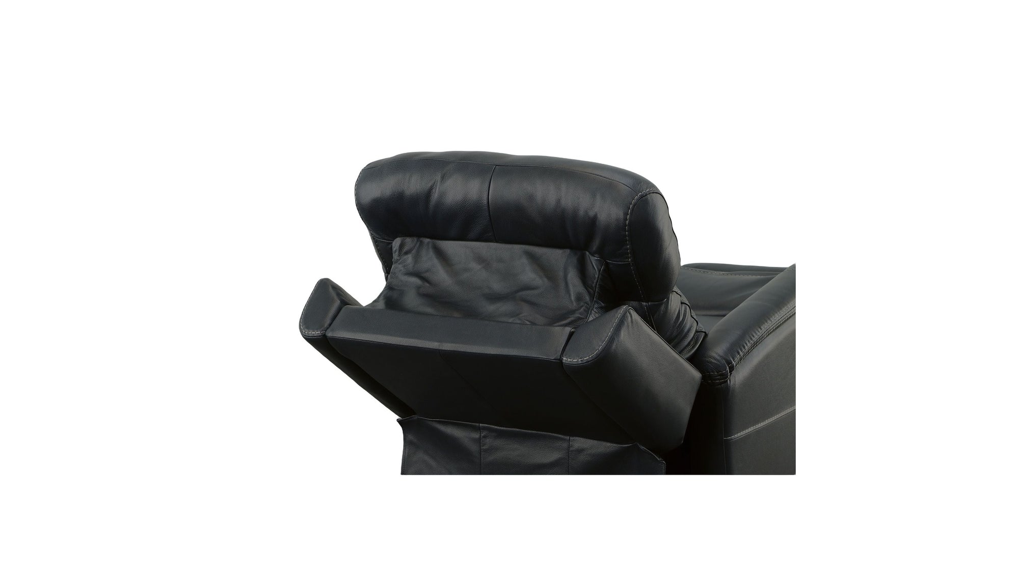 View - Power Swivel Recliner With Power Headrest