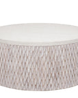 Brewer - Accent Cocktail Table - White Wash
