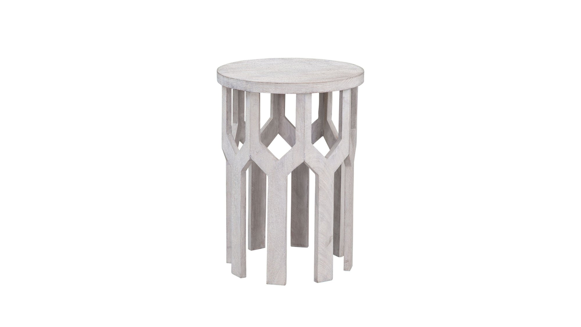 Lloyd - White Accent Table - White