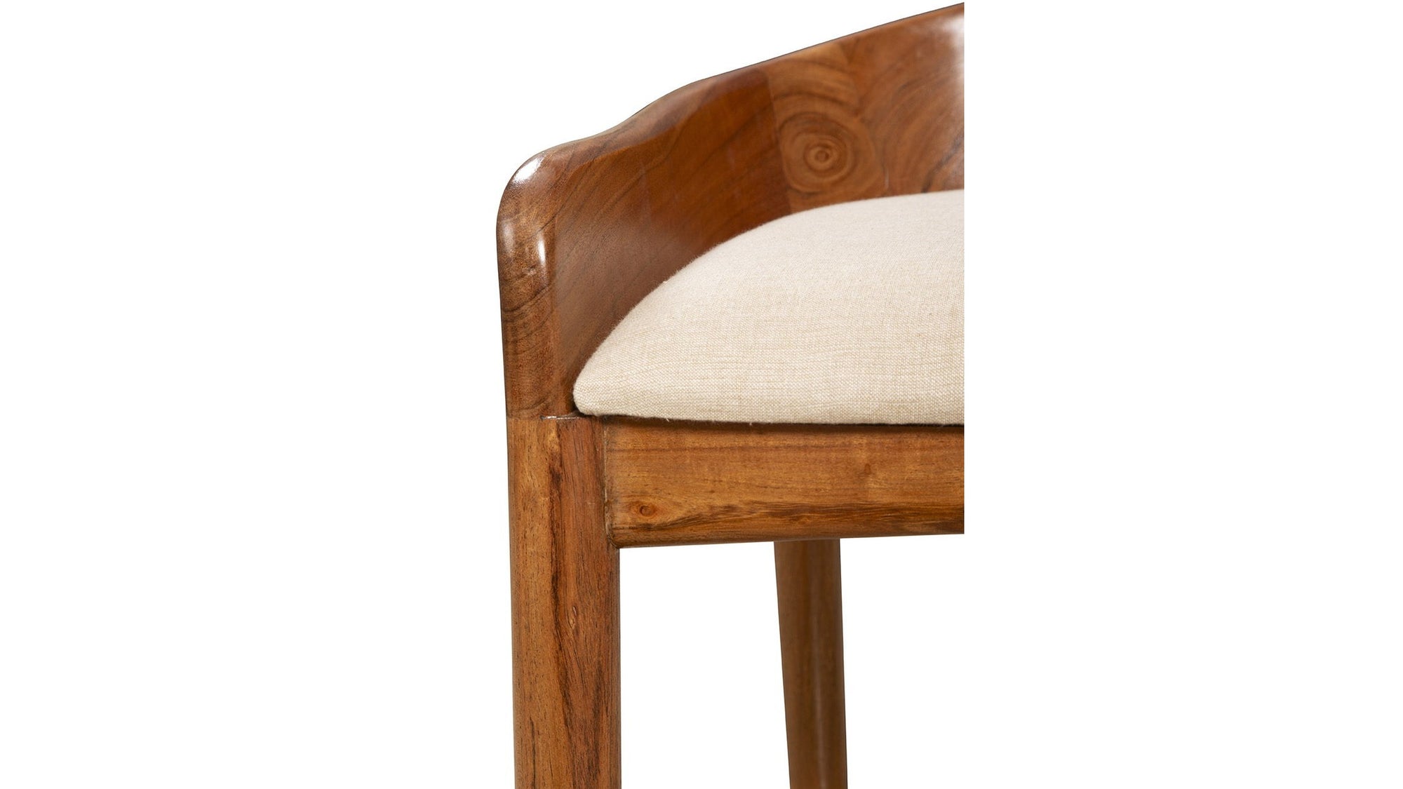 Saddle - Counter Stool - Light Brown