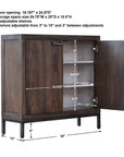 Nadie - Console Cabinet - Light Walnut