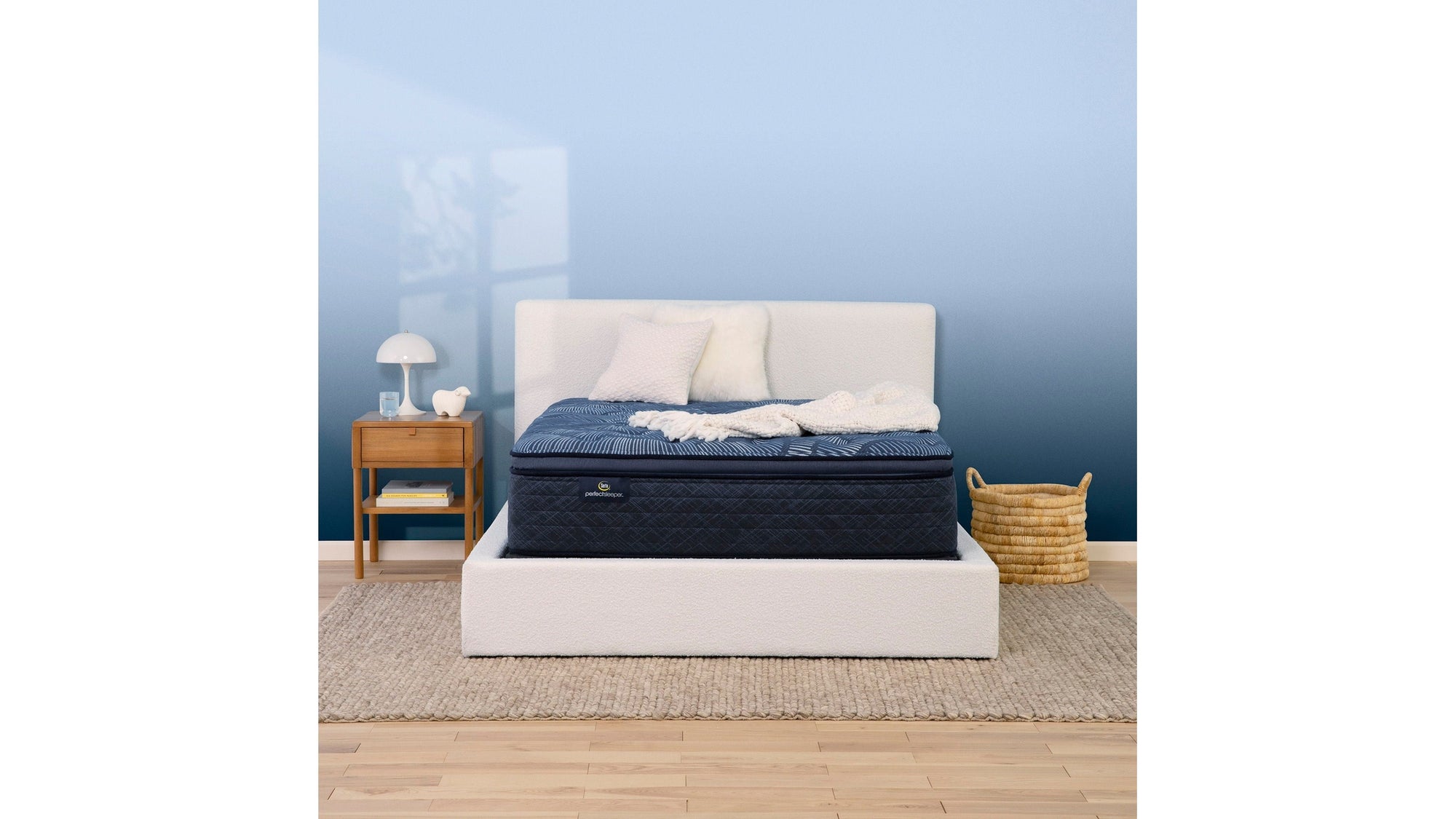 Perfect Sleeper - 15" Cobalt Calm Plush Pillow Top Mattress