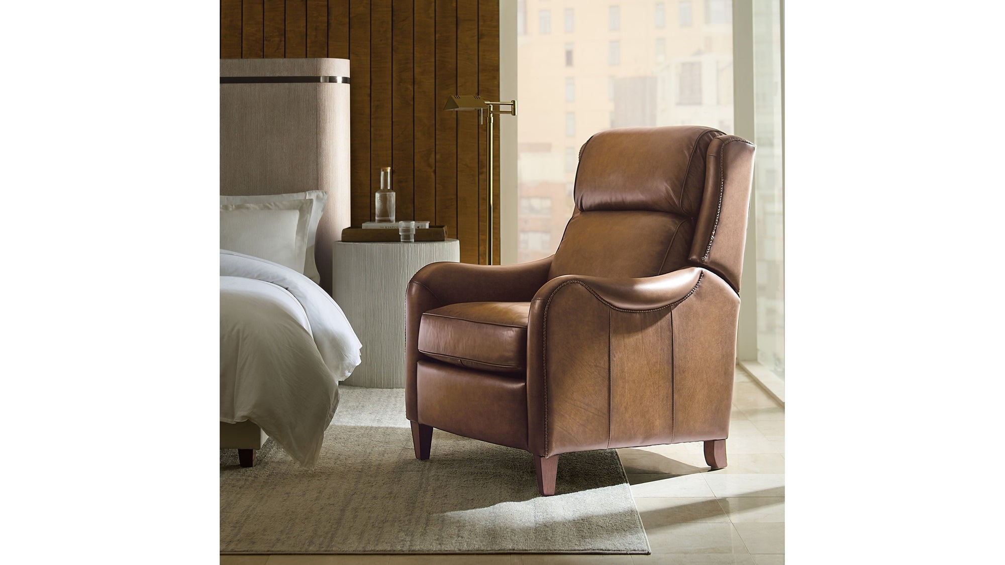 RC - Carrington Power Recliner With Power Headrest