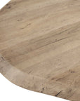 Tiernan - Reclaimed Oak Round Coffee Table - Woodtone