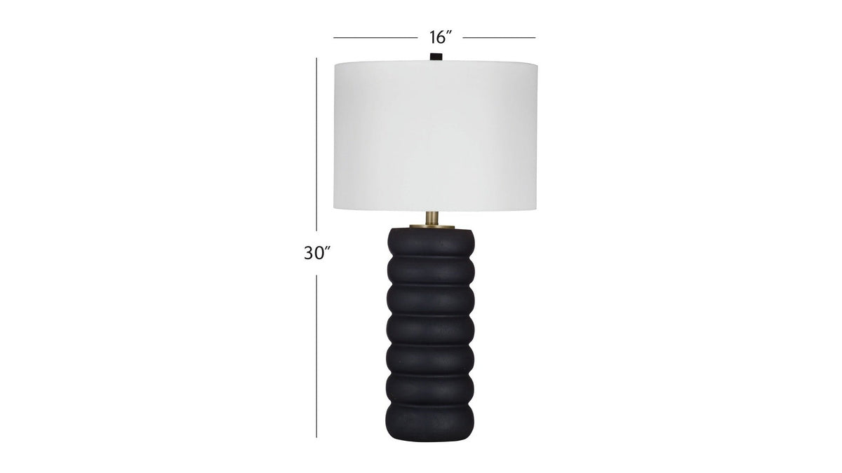 Pareena - Table Lamp - Black