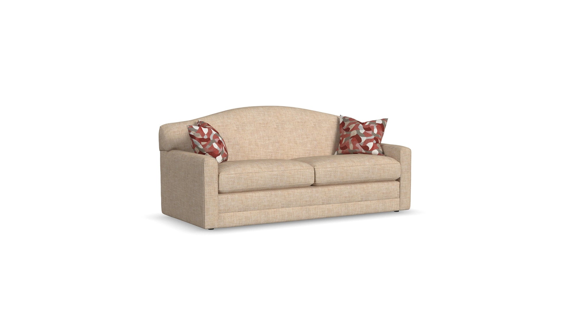 Aggie - Fabric Two-Cushion Sofa