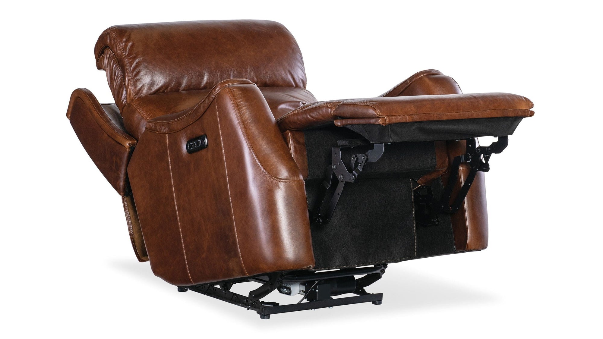 MS - Harlan Zero Gravity Power Recliner With Power Headrest - Dark Brown