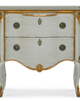Melange - French 2-Drawer Chest - Pearl Silver