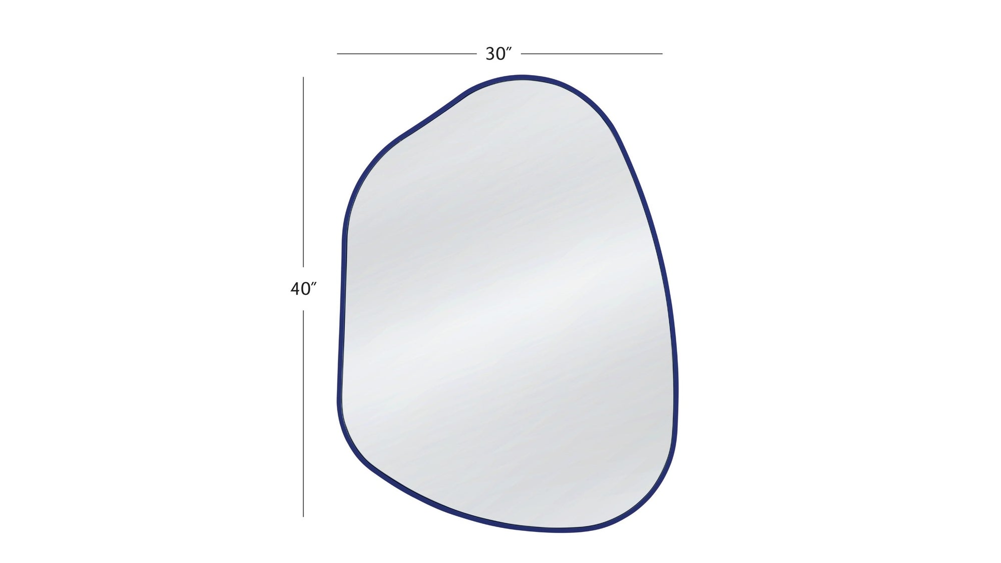 Astor - Wall Mirror - Blue