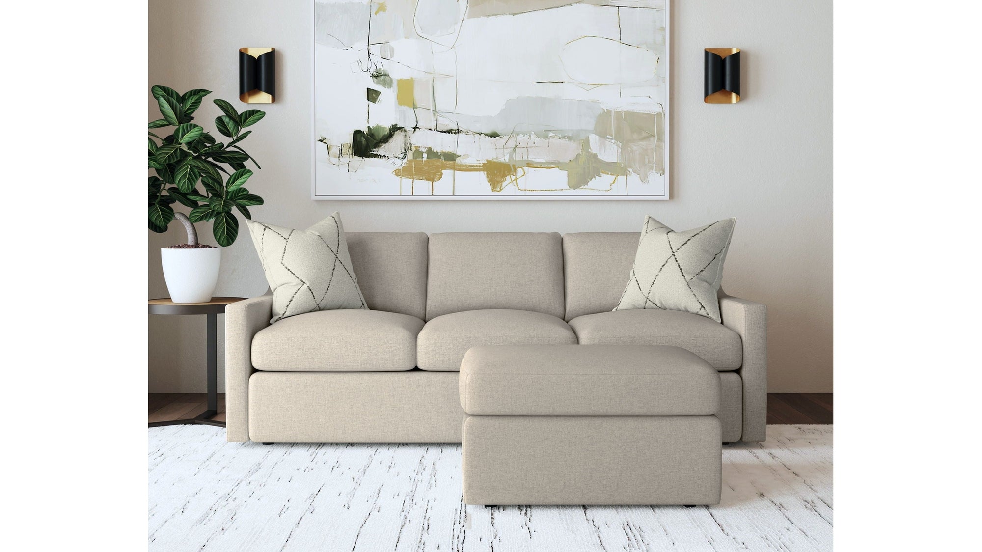 Sky - Fabric Upholstered Sofa