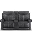 Alexander - Power Reclining Loveseat With Console, Power Headrest & Lumbar