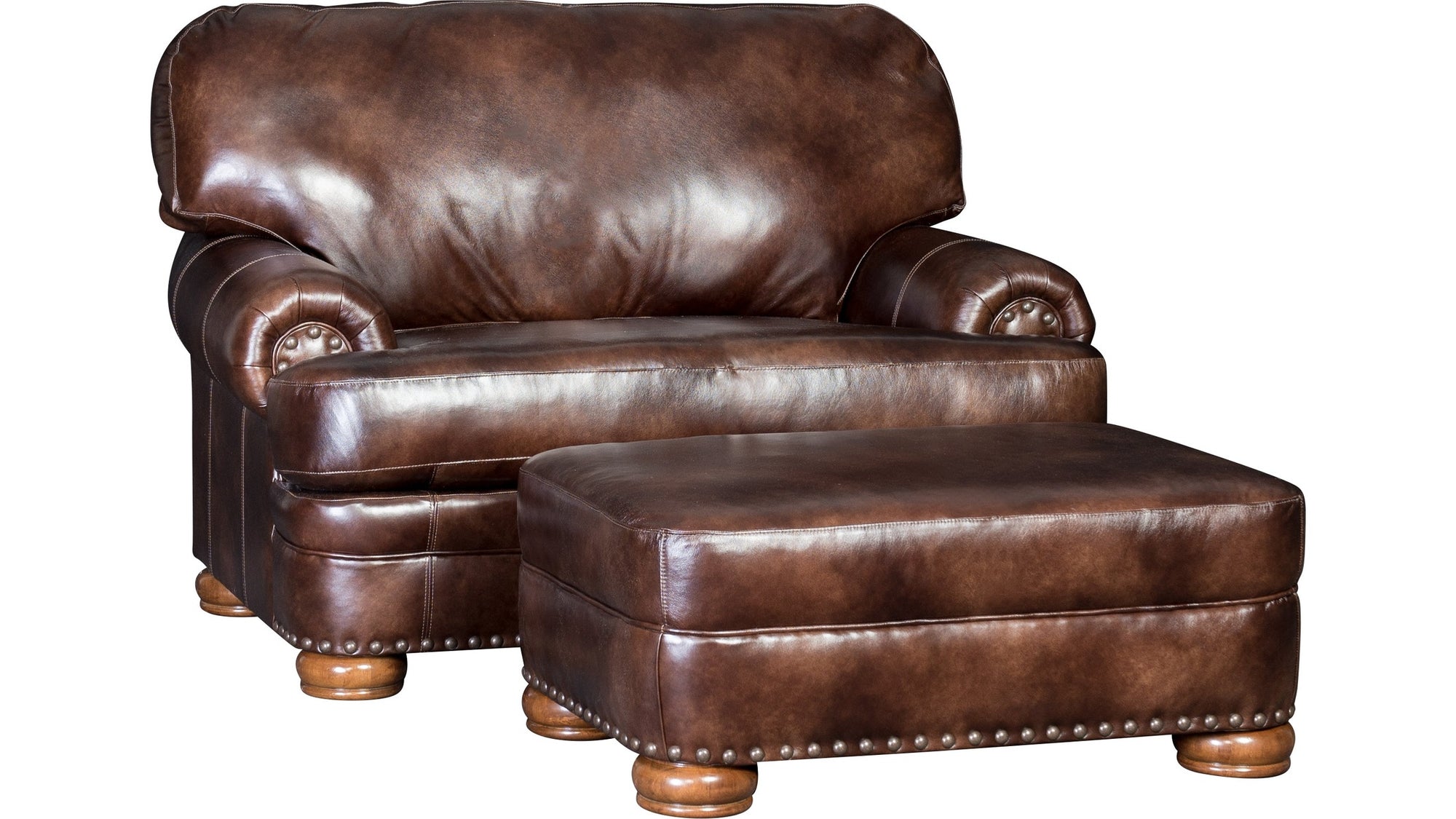 Mayo Furniture 3620 Chair Ottoman – Eller Owens Furniture and