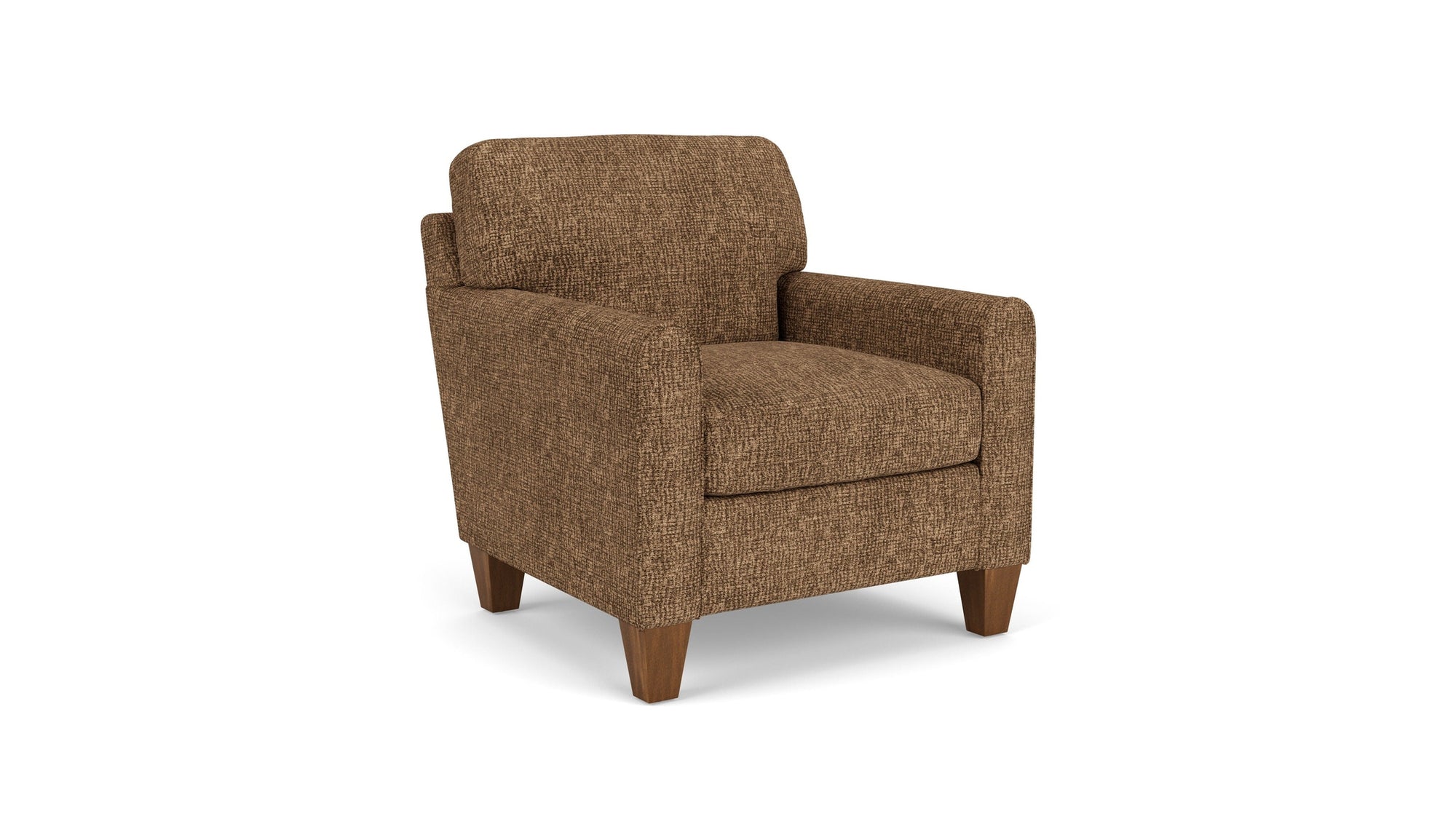Moxy - Fabric Chair, Rounded Mailbox Arms