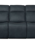 Riverton - Power Sofa With Power Headrest And Lumbar - Black