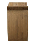 Connor - Modern Wood Counter Stool - Light Brown