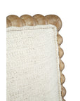 Sara - Counter Stool - White / Light Brown