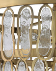 Aurelie - 9 Light Round Pendant - Brass
