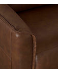 Everett Leather Modular Reclining Sectional