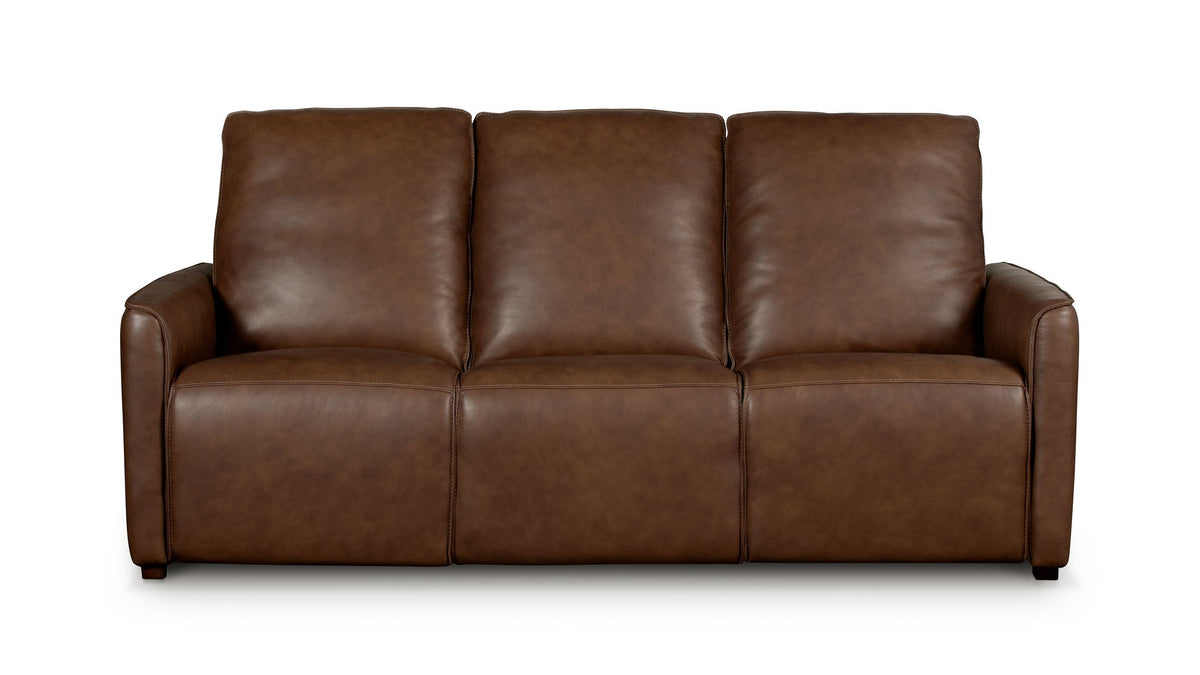 Everett Leather Reclining Sofa