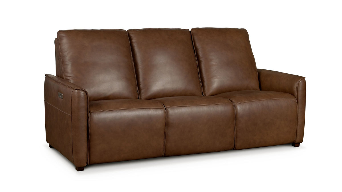 Everett Leather Reclining Sofa