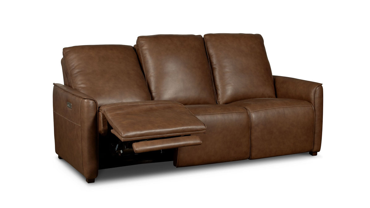 Everett Leather Reclining Sofa