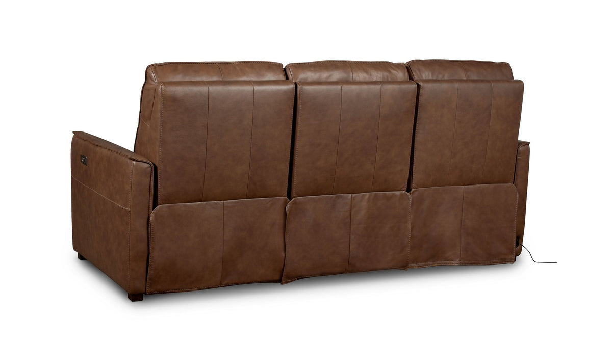 Everett Leather Reclining Sofa