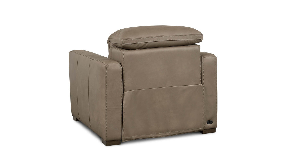 Caswell Leather Zero Gravity Power Wall Recliner