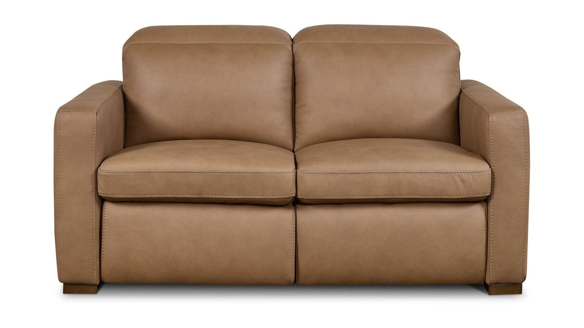 Caswell Leather Power Reclining Loveseat